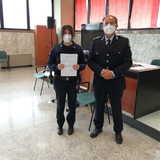 Consegnati encomi alla polizia locale di Albenga
