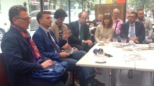 Savona, Rixi con Caprioglio per fare funzionare il sistema porto: "Puntare su sostenibilità ambientale e sistema su rotaia"