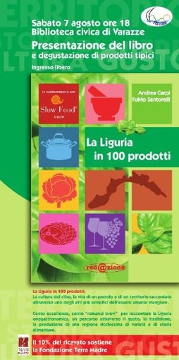 Varazze: sabato presentazione de La Liguria in 100 prodotti