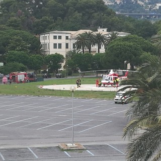 Motociclista cade a Piana Crixia: trasportato in elicottero al Santa Corona