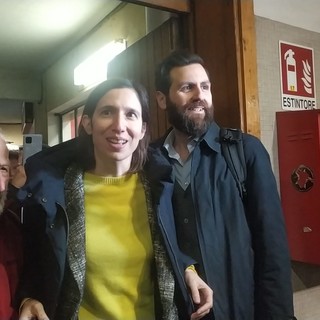 Elly Schlein e Simone D'Angelo Elly Schlein e Simone D'Angelo