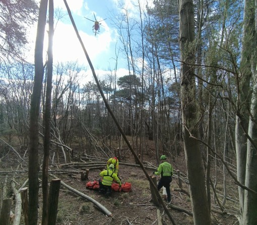 Tovo S. Giacomo, biker infortunato sul sentiero “Rollercoaster”: 16enne trasportato in elisoccorso