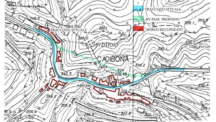 Viabilità di Cadibona: petizione online per realizzare un by pass lungo la Sp 29