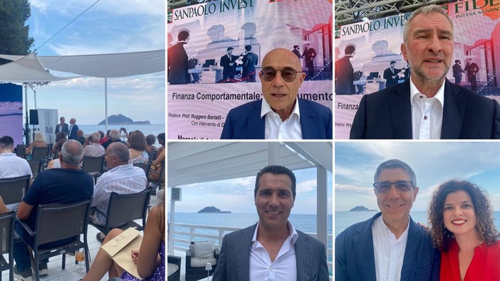Alassio, evento esclusivo sulla spiaggia per Sanpaolo Invest: obbiettivo formare sulla Finanza comportamentale Alassio, evento esclusivo sulla spiaggia per Sanpaolo Invest: obbiettivo formare sulla Finanza comportamentale
