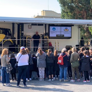 Educazione stradale: Borghetto Santo Spirito primo comune ligure a portare alle scuole il "Truck crash test"