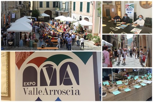 In Valle Arroscia torna l'Expo, enogastronomia ed eccellenze del territorio in primo piano: "Si riparte in sicurezza puntando sulle nostre aziende" (FOTO e VIDEO)