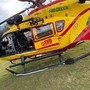 Biker soccorso ad Erli, mobilitato l'elicottero Grifo: codice giallo al Santa Corona