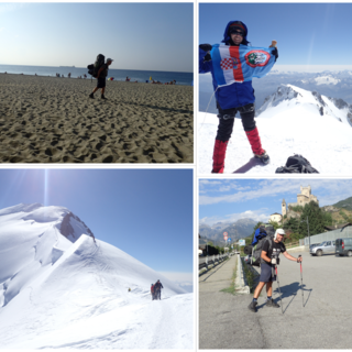 Dalla spiaggia di Savona alla vetta del Monte Bianco: l'impresa di Matej Perkov (FOTO)