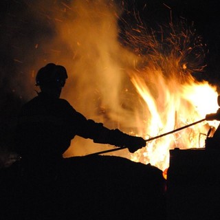 Andora: esercitazione antincendio per protezione civile e Forestale