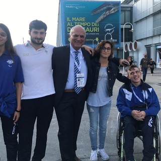 Epyg 2017, da sinistra: Asia Giordano, Francesco Bocciardo, Dario Della Gatta, Maria Edit Laura, Andrea Azzarito