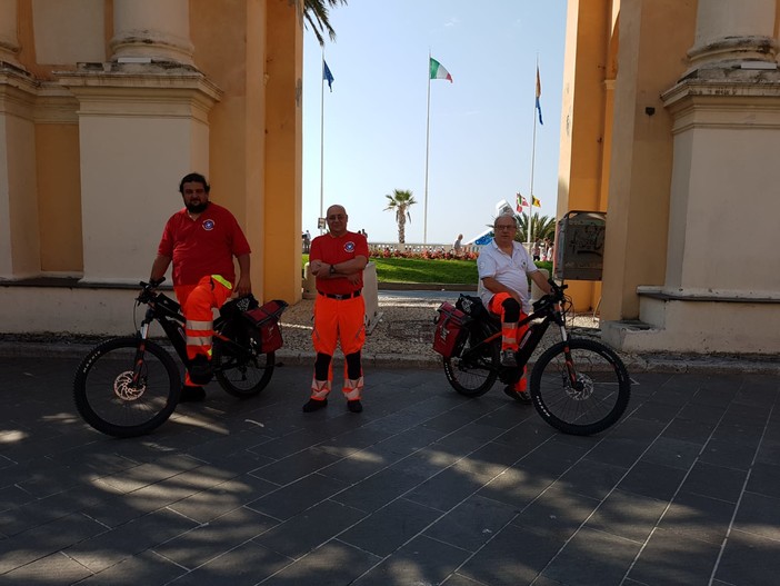 In servizio sul territorio finalese le e-bike ambulanza In servizio sul territorio finalese le e-bike ambulanza