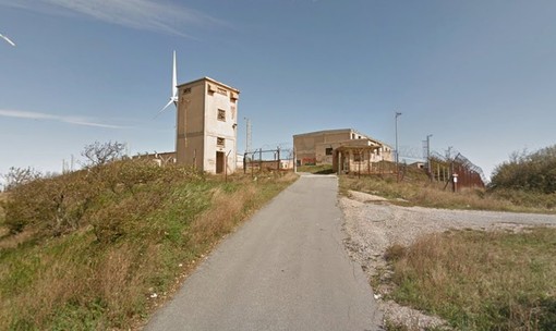 L'ex base Nato di Pian dei Corsi (foto da Google Maps)