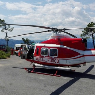 Cade dalla bici sulle alture di Finale Ligure: ragazzina di 11 anni trasportata in elicottero al Gaslini