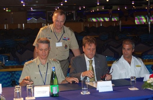 L'esercito si accorda con Costa Crociere L'esercito si accorda con Costa Crociere