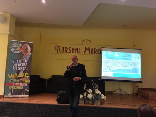 Elezioni Varazze, il candidato sindaco Caprioglio presenta il programma e la squadra: "Ripartiamo uniti insieme" (FOTO e VIDEO) Elezioni Varazze, il candidato sindaco Caprioglio presenta il programma e la squadra: "Ripartiamo uniti insieme" (FOTO e VIDEO)