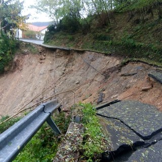 La frana in frazione Cheirano