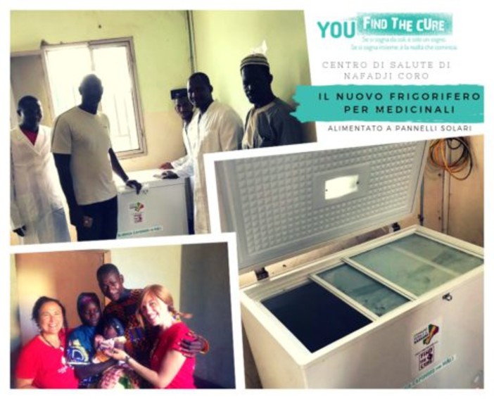Da Albenga a Capo Nord per donare un frigorifero al centro salute africano di Nafadji Coro