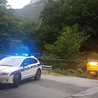immagine di repertorio: un recente fenomeno franoso tra Finale e Orco