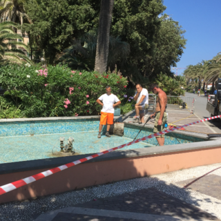 Finale Ligure: continua il restyling della passeggiata Migliorini