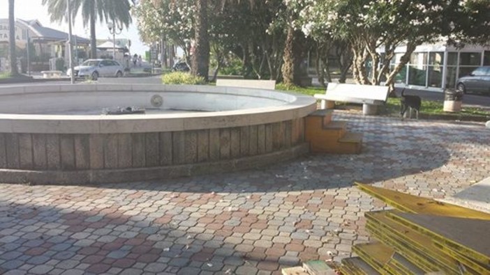 Albenga: quale il destino della fontana sul lungomare? Albenga: quale il destino della fontana sul lungomare?