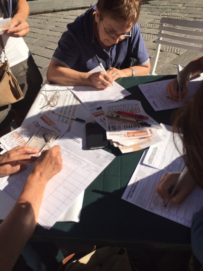 Anche in Provincia di Savona i referendum su democrazia, lavoro, ambiente, scuola