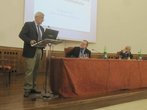 Assegnato al professore del Giordano Bruno di Albenga Domingo Paola il premio "Bruno de Finetti"
