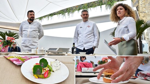 Alassio, show cooking stellato a Flauer 2025: gli chef Baglieri e Bassetti raccontano i loro territori nel piatto