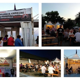 Il lungomare di Zinola celebra la prima edizione del “Festival contro il carbone”
