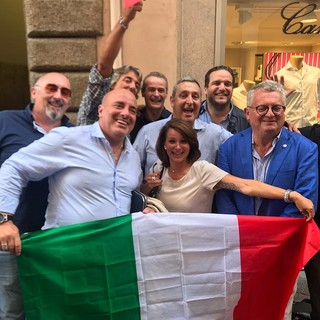 Il gruppo ligure di Fratelli d'Italia a Roma per la manifestazione contro il Governo