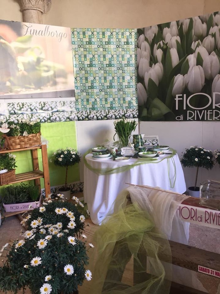 Tutto pronto per la nona edizione di Fiori di Riviera a Finalborgo