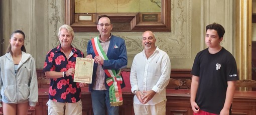 Turisti da record: i fratelli Fusco a Finale Ligure da 64 anni