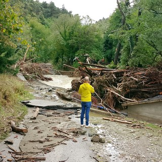 Frana in località Martinetto