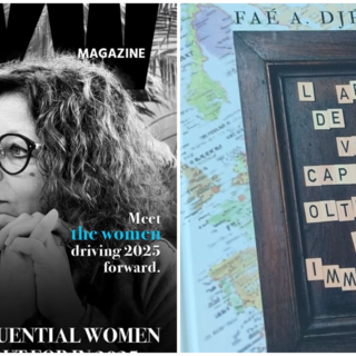 Il NY Weekly Magazine premia l’artista finalese Faé A. Djéraba: è tra le 10 donne più ispiratrici al mondo del 2025