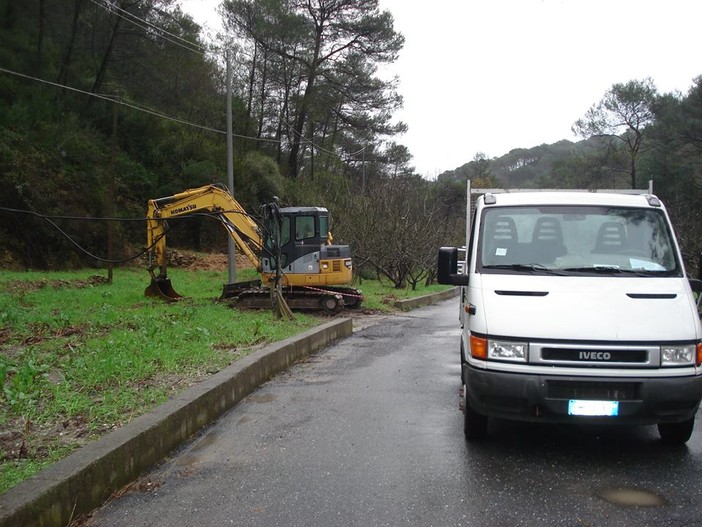 Andora: al via i lavori per riaprire le strade danneggiate per Moltedo, Baro e Duomo Andora: al via i lavori per riaprire le strade danneggiate per Moltedo, Baro e Duomo