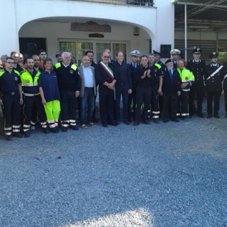 Stellanello: inaugurata ieri pomeriggio la nuova sede logistica della Squadra Intercomunale di Protezione civile dell’Unione Valmerula e Montarosio (FOTOGALLERY)