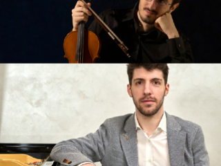 Francesco Pollero al violino e Christian Pastorino al pianoforte