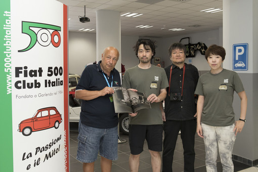 Si scaldano i motori!  Prima giornata al Meeting Internazionale Fiat 500 Storiche a Garlenda