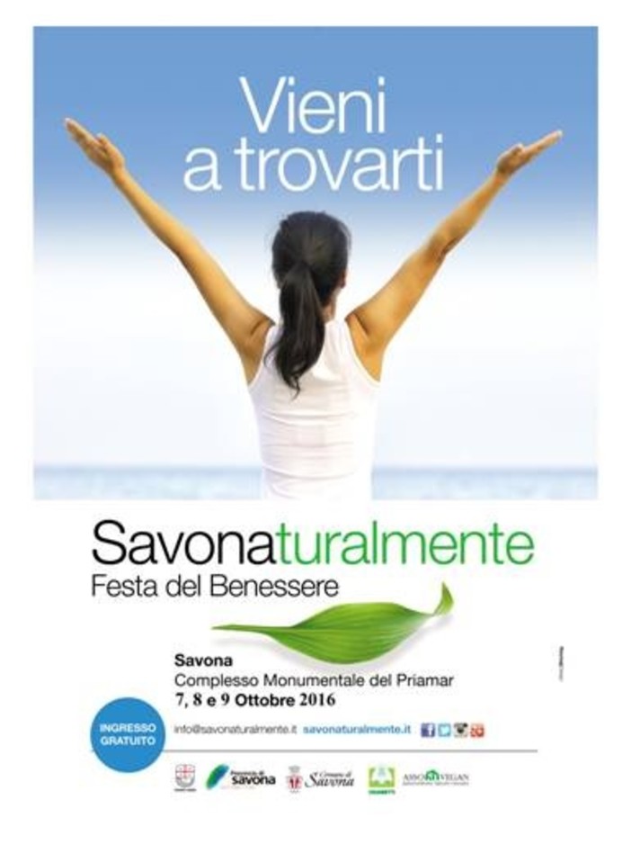 Torna Savonaturalmente, dal 7 al 9 Ottobre Torna Savonaturalmente, dal 7 al 9 Ottobre