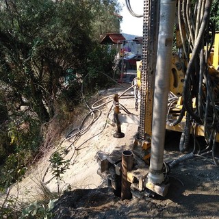 Stella, frana in via alla Fontana a Gameragna: iniziati i lavori di messa in sicurezza