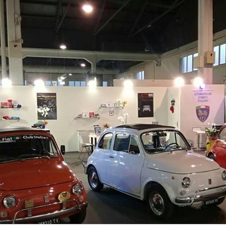 Il Fiat 500 Club Italia Garlenda presente a Padova per la 35° edizione di "Auto e Moto d'Epoca"