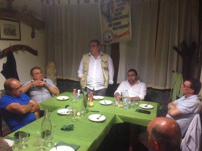 Lega Nord, il consiglio direttivo di Finale Ligure ringrazia il consigliere Bruzzone ed il segretario Ripamonti:"Serata piacevolissima"