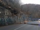 Vessalico: ancora chiusa la provinciale 453 per la frana di ieri, il Sindaco vieta l'accesso in paese ai mezzi pesanti