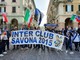 È gioia Inter anche a Savona, in piazza Mameli la festa scudetto