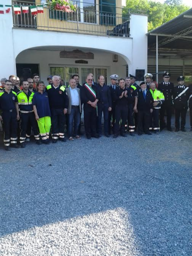 Stellanello: inaugurata ieri pomeriggio la nuova sede logistica della Squadra Intercomunale di Protezione civile dell’Unione Valmerula e Montarosio (FOTOGALLERY) Stellanello: inaugurata ieri pomeriggio la nuova sede logistica della Squadra Intercomunale di Protezione civile dell’Unione Valmerula e Montarosio (FOTOGALLERY)