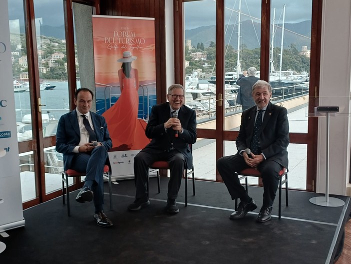 Il presidente Bucci al Forum del Turismo: "Colonna portante per lo sviluppo regionale insieme a tecnologia e Blue Economy"