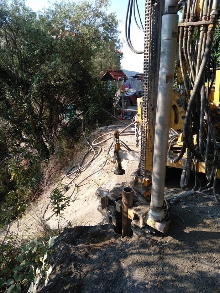 Stella, frana in via alla Fontana a Gameragna: iniziati i lavori di messa in sicurezza