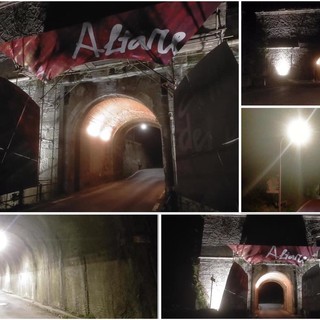 Altare, nuova illuminazione led nella galleria del Forte (FOTO)
