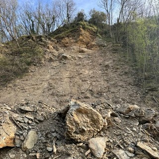 Frana a Vendone, la Provincia interviene in somma urgenza sulla Sp 35