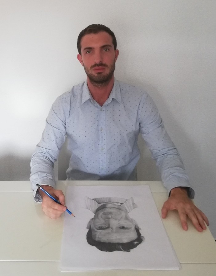 Loano, nella Sala del Mosaico la mostra personale dei disegni a matita di Mattia Ranciaffi Loano, nella Sala del Mosaico la mostra personale dei disegni a matita di Mattia Ranciaffi