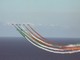 Le Frecce Tricolore dell'Aeronautica Militare (foto Silvio Fasano)